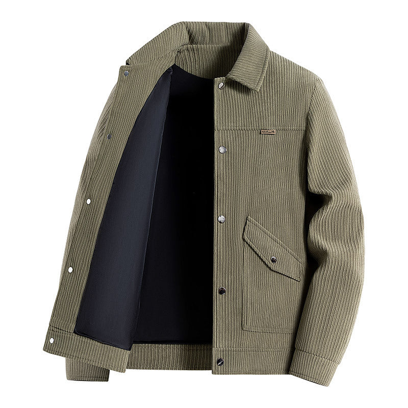 Manteau Homme avec Pocket Detailing Pockets tridimensionnelles Business Style Printemps et Automne
