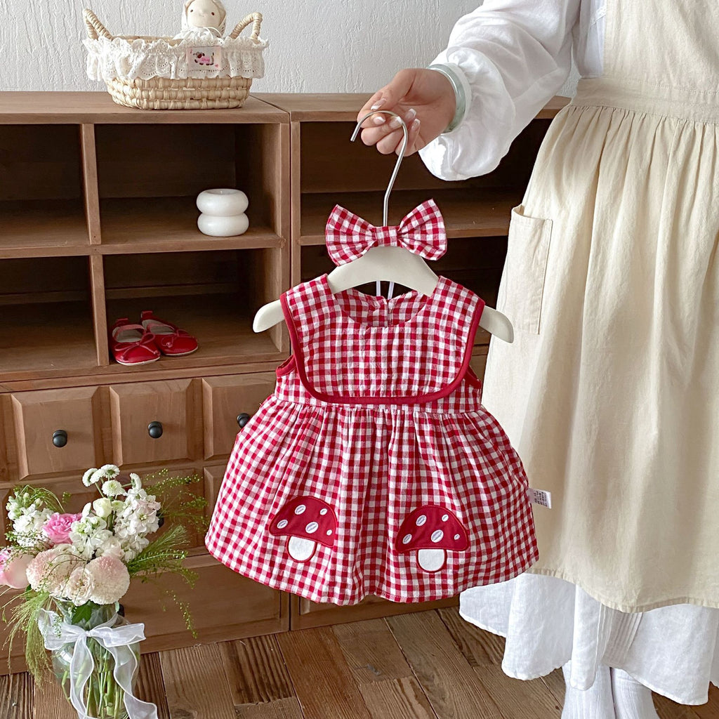 Robe pour bébé brodée de style coréen