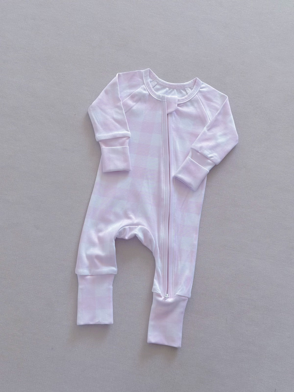 Nouveau style Baby Plaid Onesie Romper