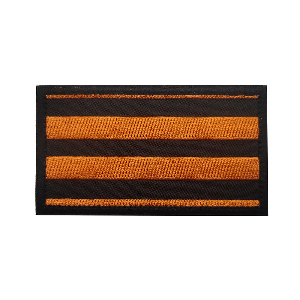 Insigne d'épaule Velcro en tissu brodé