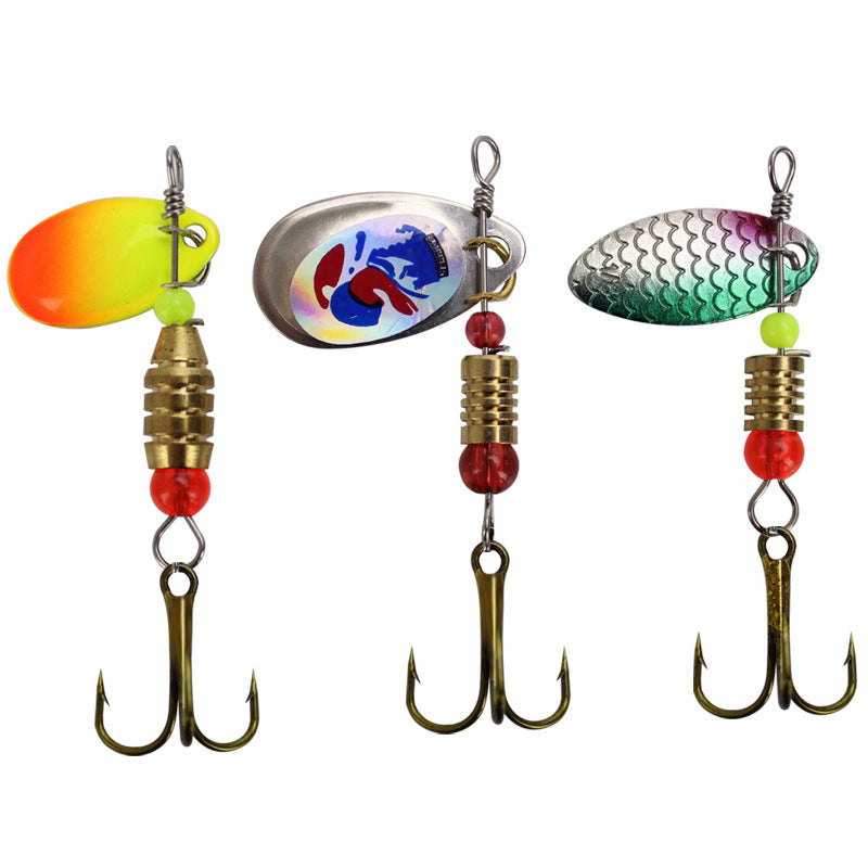 Type de tosting Lure Composite en tôle de fer Accessoires d'équipement de pêche