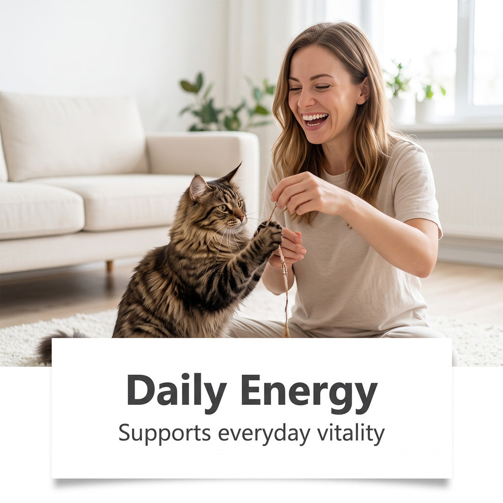 Kriath supplément de vitalité quotidienne gouttes pour les chats soins quotidiens doux pour le corps de votre chat et