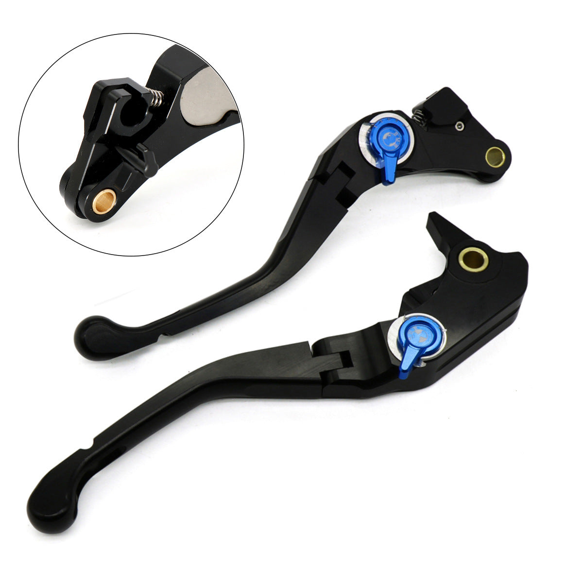 Frein Bullhorn modifié et leviers d'embrayage
