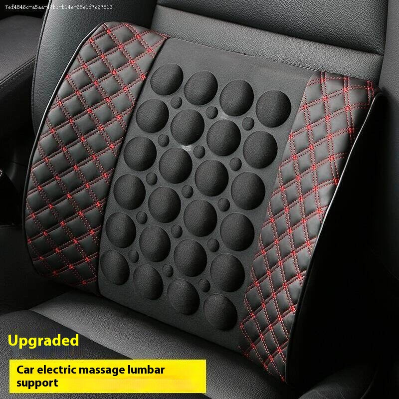 Car électrique Massage Lombaire Support Oreiller Décoration Intérieure Fournitures