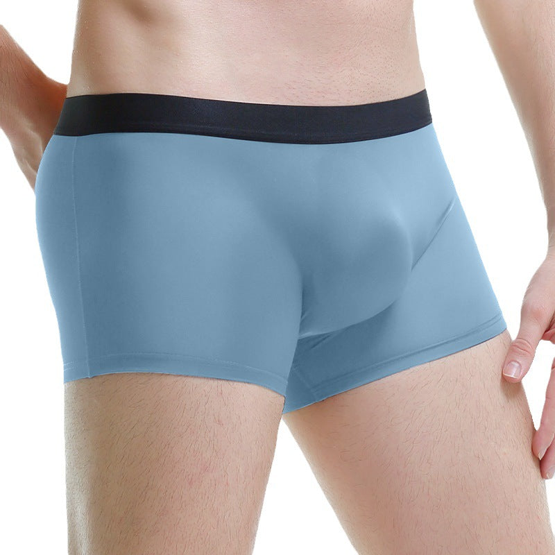 Men's Personalized Ice Silk Seamless Briefs