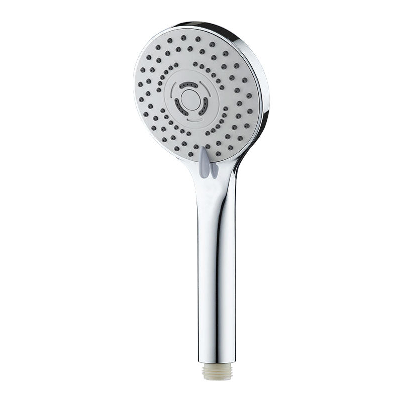 Set de tête de douche moderne argentée