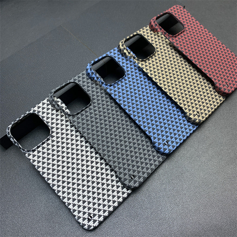 Modèle de source Triangle sans cadre Étui de téléphone à demi-paquet ultra-mince