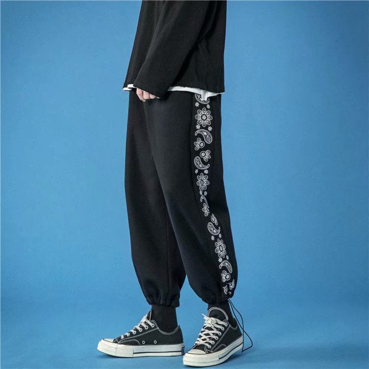 Mode masculine des pantalons occasionnels de pied de cravate
