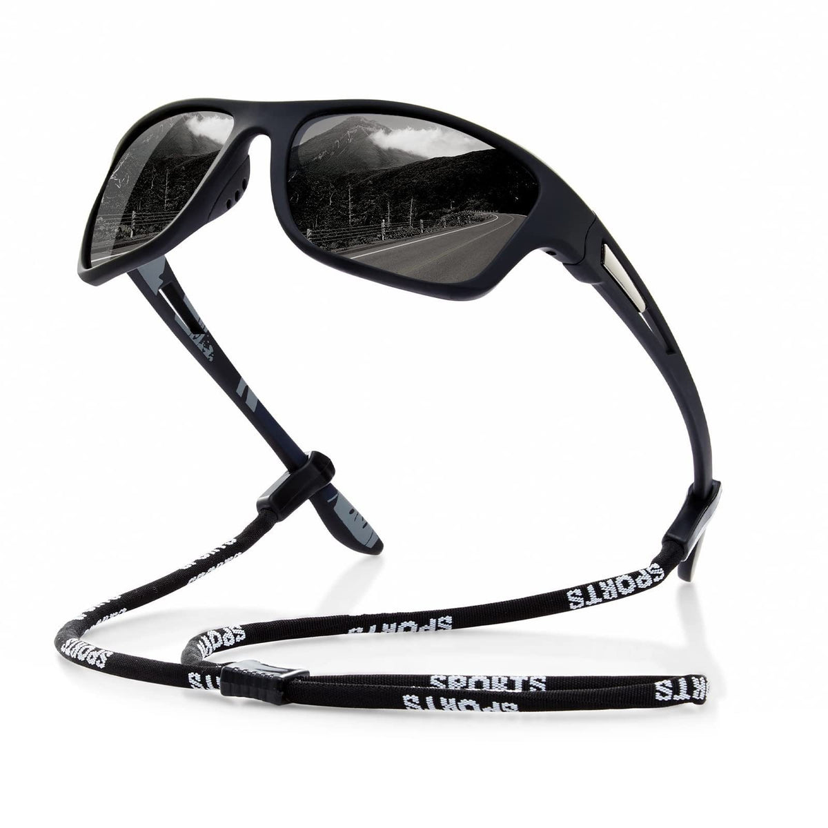 Lunettes de soleil de mode sport nuit vision pour les hommes