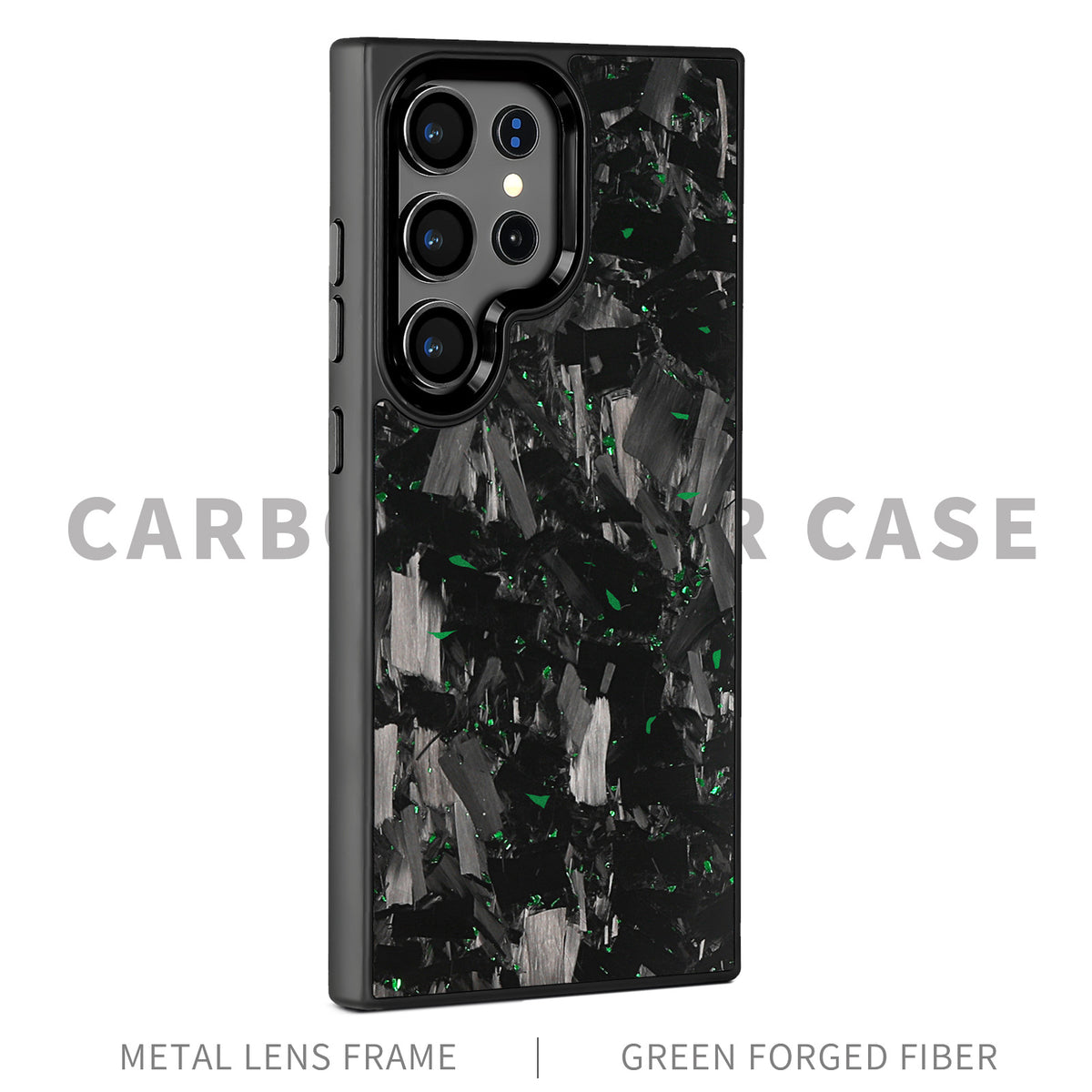 Magnetic Forged Carbon Fibre Shell Téléphone étui protecteur