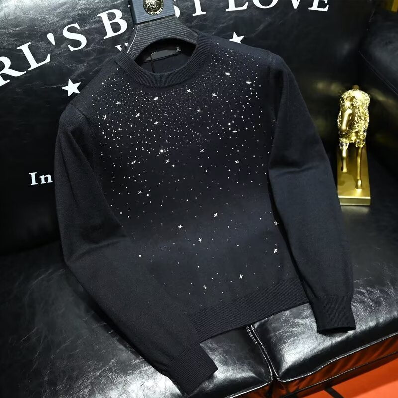 Homme AutumnHiver Crew-Neck Slim-Fit En bas