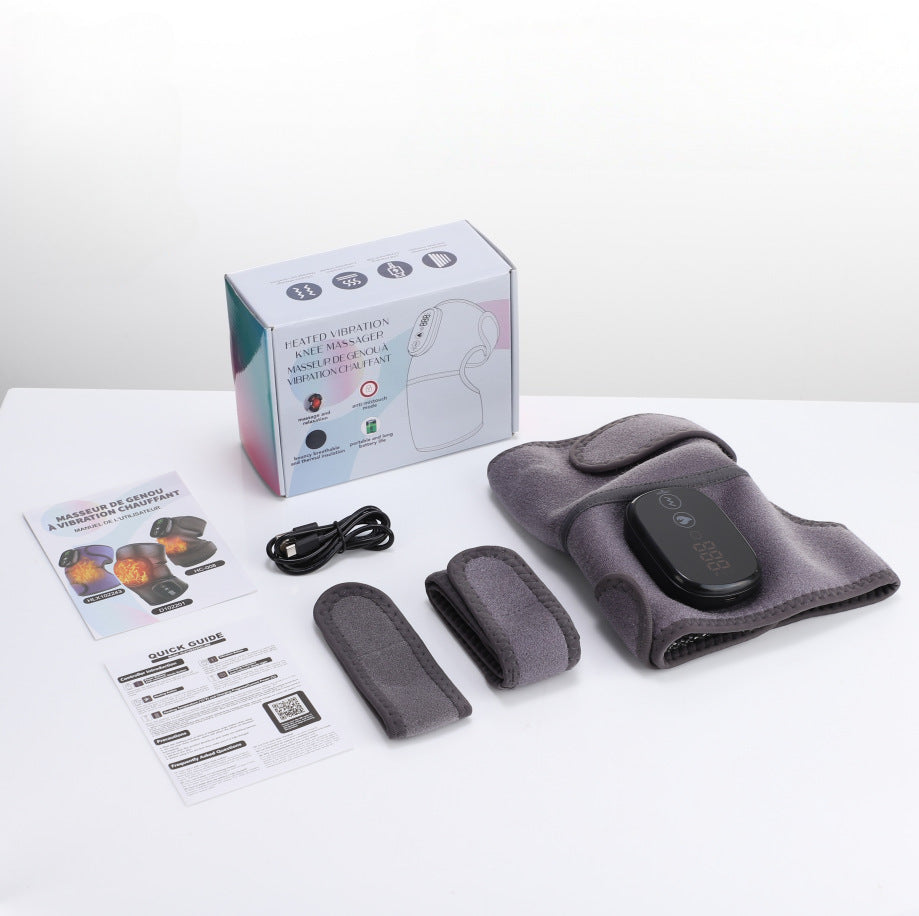 Electric heated pads with vibration massage shoulder support