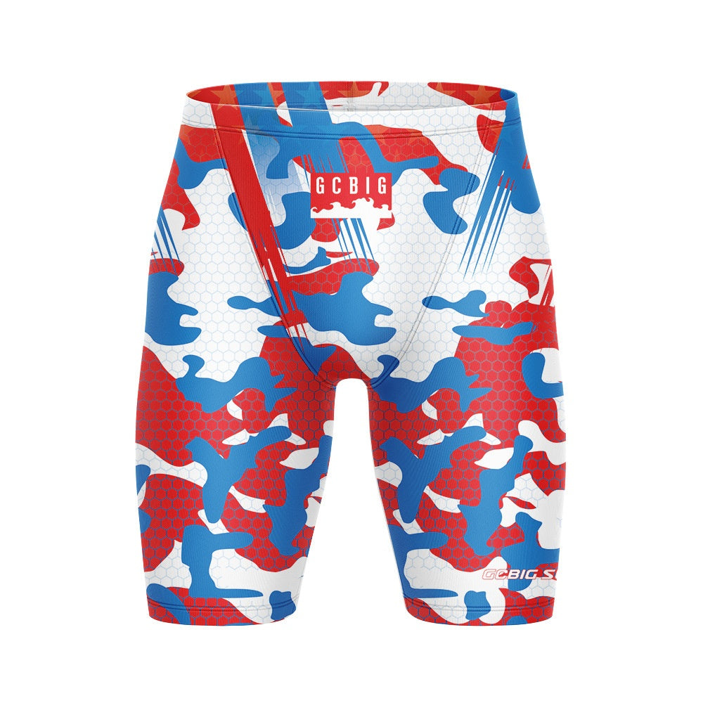 Trunks de natation pour hommes à séchage rapide Tight Team Production Vêtements Courant en plein air