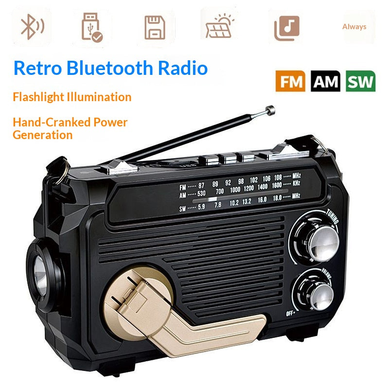 Handheld High-Consumption Bluetooth Solid-State Multi-Band Radio