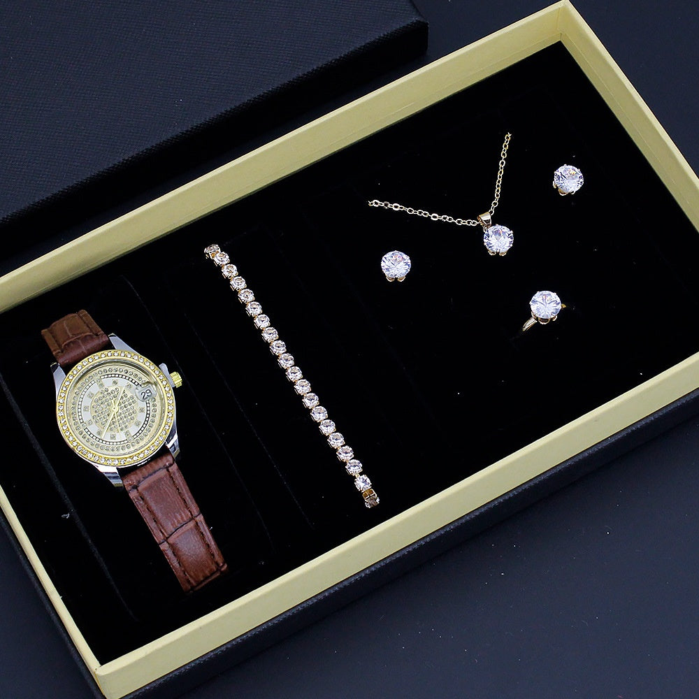 Ladies Montre belle montre de la Saint-Valentin bijoux costume avec décoration