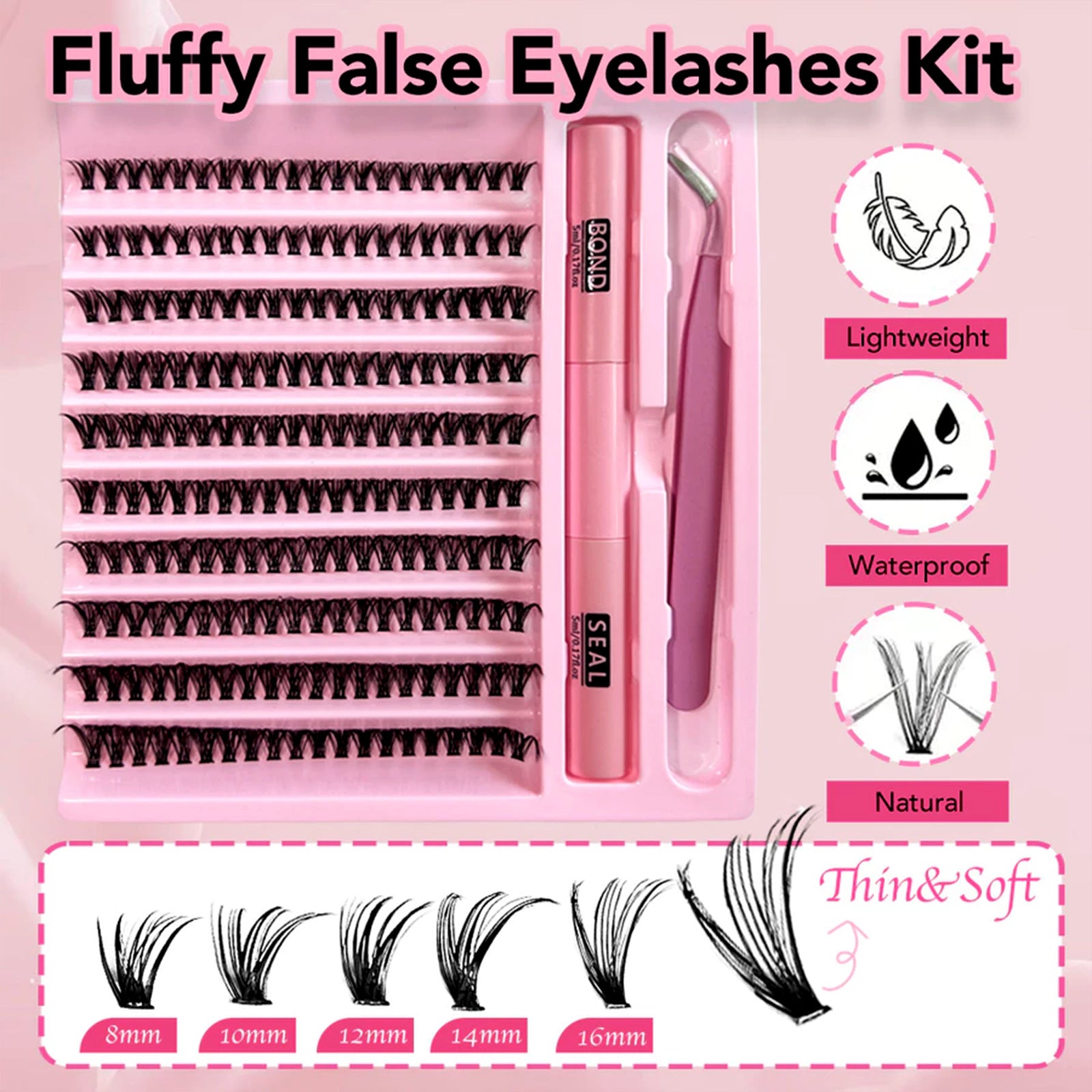 Meilleure vente de faux cils de style épais Style européen et américain