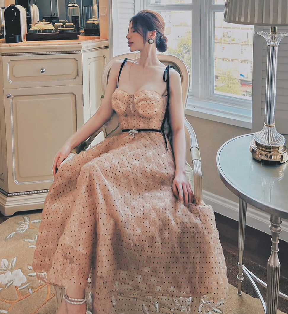 Robe longue et mince