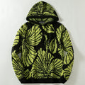 Automne Hiver Hommes Jacquard Pull à capuchon Chandail