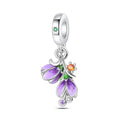 Bracelet de bricolage plaqué argent Charms Et des pendentifs