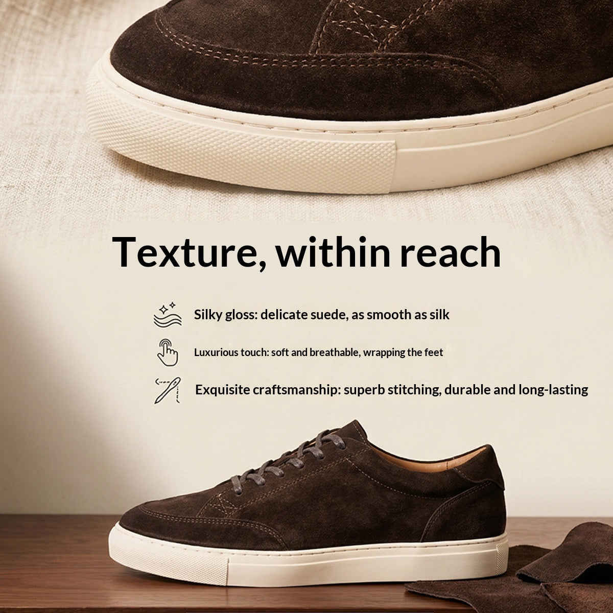 Chaussures de mode décontractées simples hommes