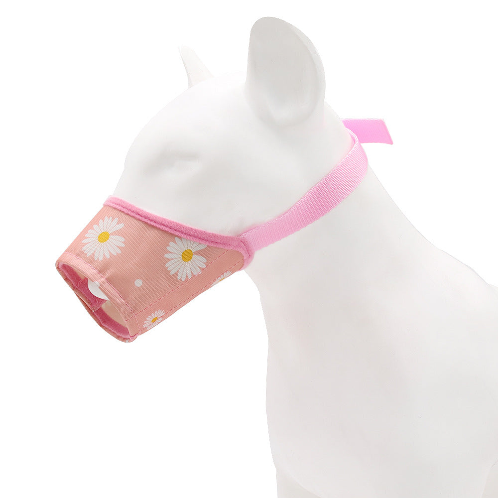 Couverture de bouche de chien réglable anti-bite