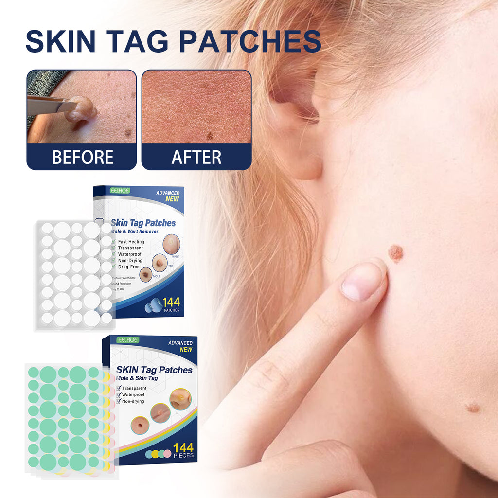 Skin Smoothing Patches 144PCS 36pcs X 4 sheets/box