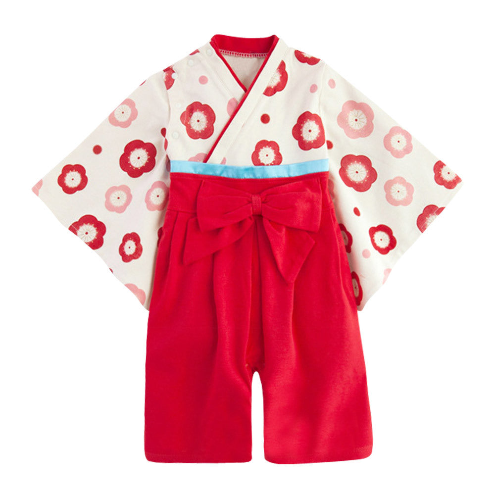 Impression créative Bébé manches longues Onesie Romper