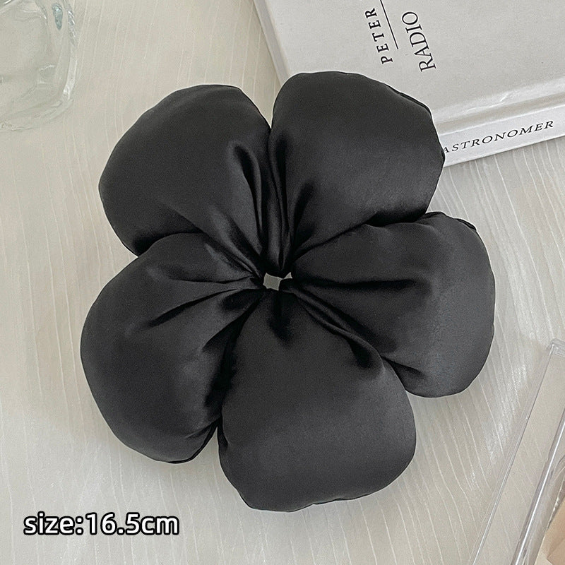 Oreiller fleur d'éponge Satin Grand bandeau intestinal