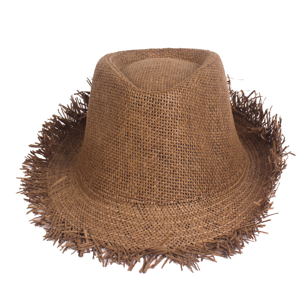 Chapeaux de paille haut de gamme pour hommes