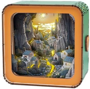 Puzzle en bois Ambiance créative Petite lampe de nuit