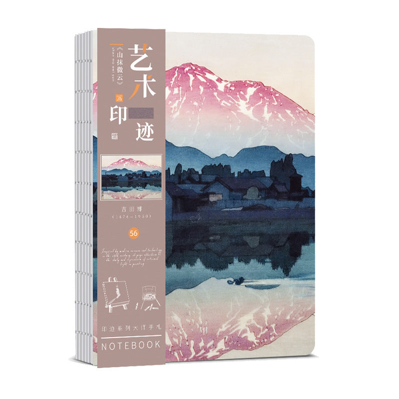 Ukiyo-e Série Kanagawa Surf Village Retro Artist Ledger