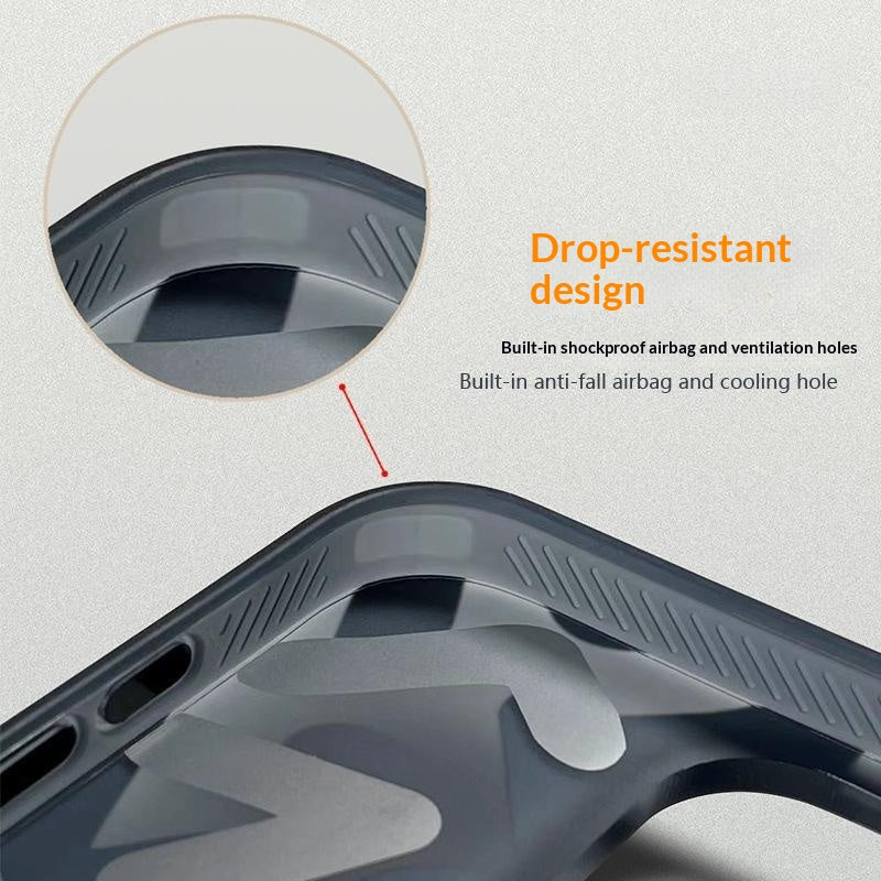 Coque de téléphone magnétique IMD pour peau résistante à la chute