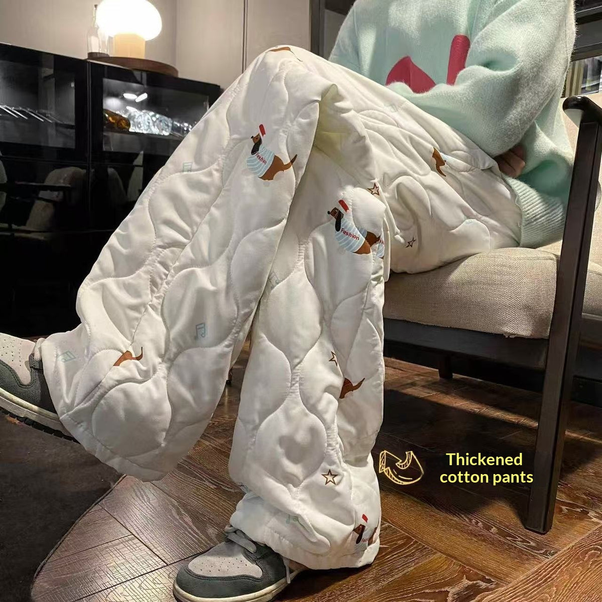 Pantalons en coton pour hommes
