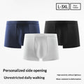 Slips en coton pur homme ouvert