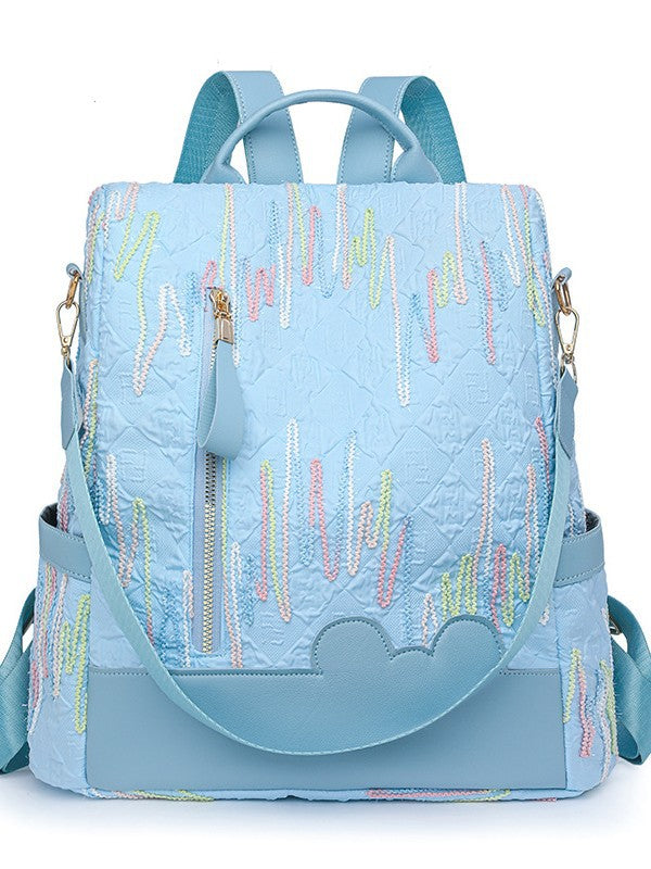 Sac à dos multifonctionnel léger et fashionable pour femme