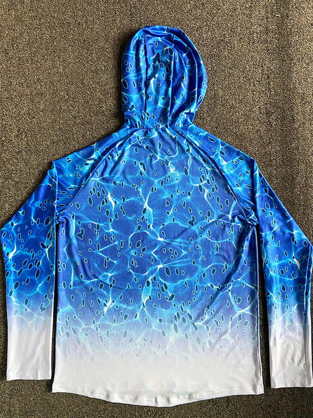 Pêche Hoodie voile chemise Surf couverture visage cou été hommes longue manches chasse Jersey