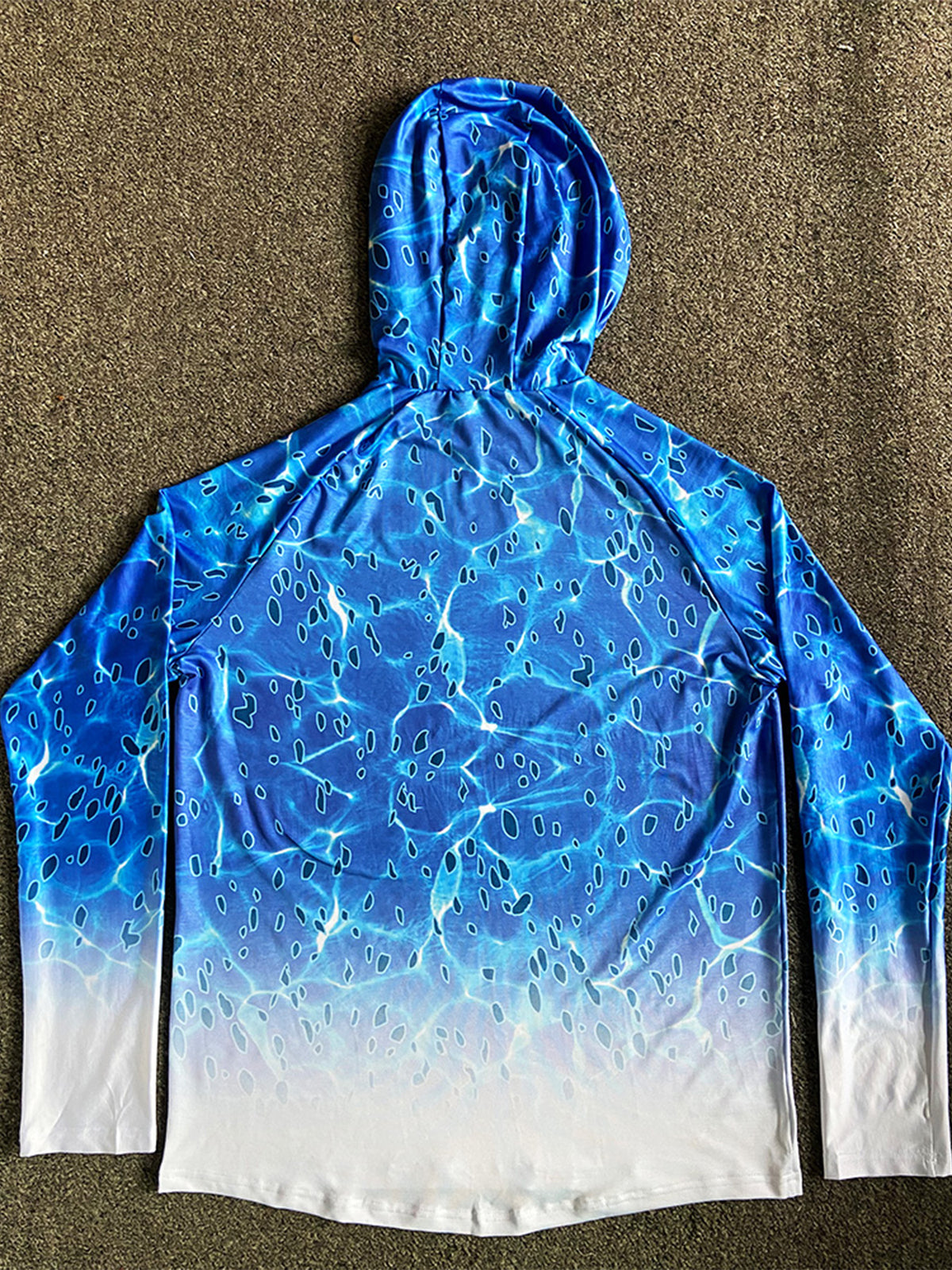 Pêche Hoodie voile chemise Surf couverture visage cou été hommes longue manches chasse Jersey