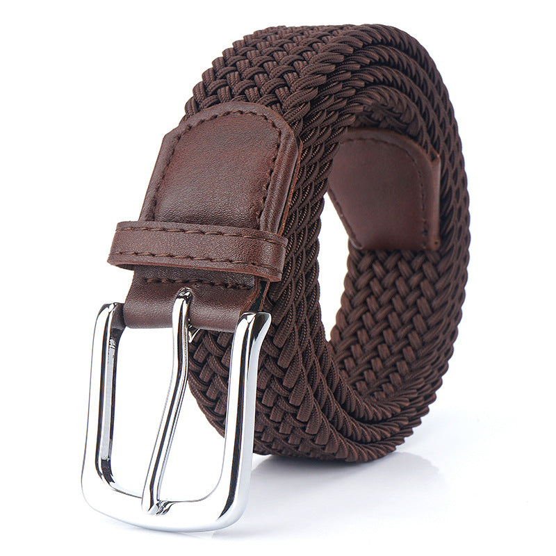 Toile élastique ceinture élastique épingle boucle ceinture toile