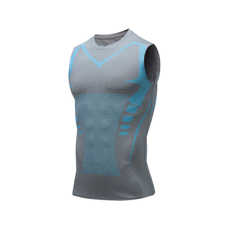 Tight Vest hommes Basketball Sports Tight American Style Training Vest Base à séchage rapide El