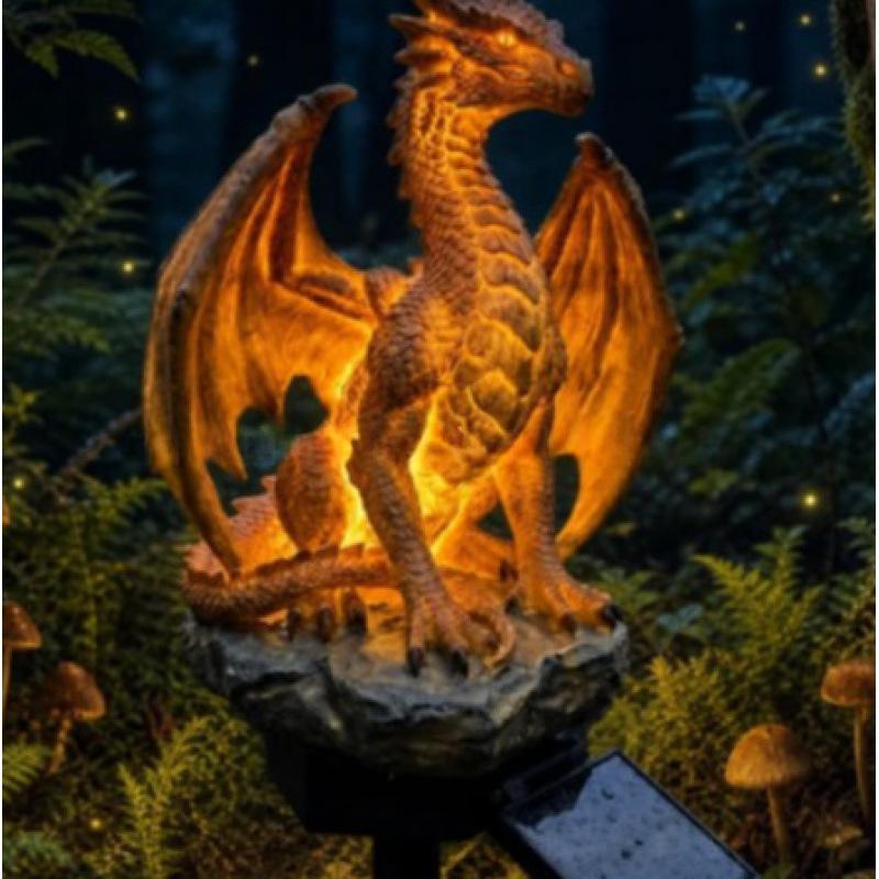 Nouveau Patio lumineux à dinosaure à puissance solaire