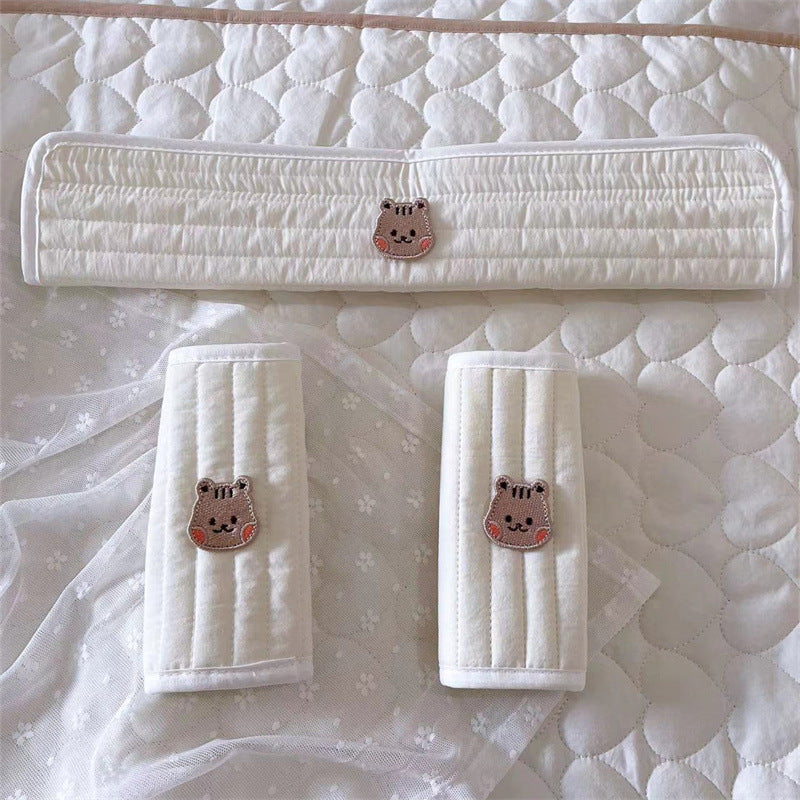 Poussette bébé Poignée Accoudoirs avant Couverture de protection Push Cart Accessoires