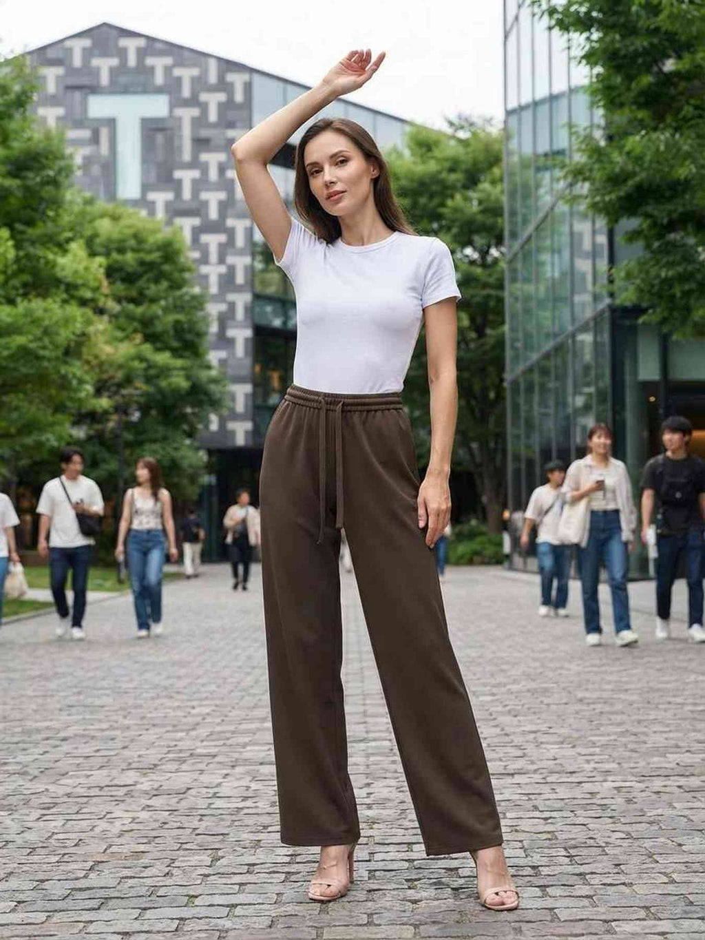 Ladies Long Trousers