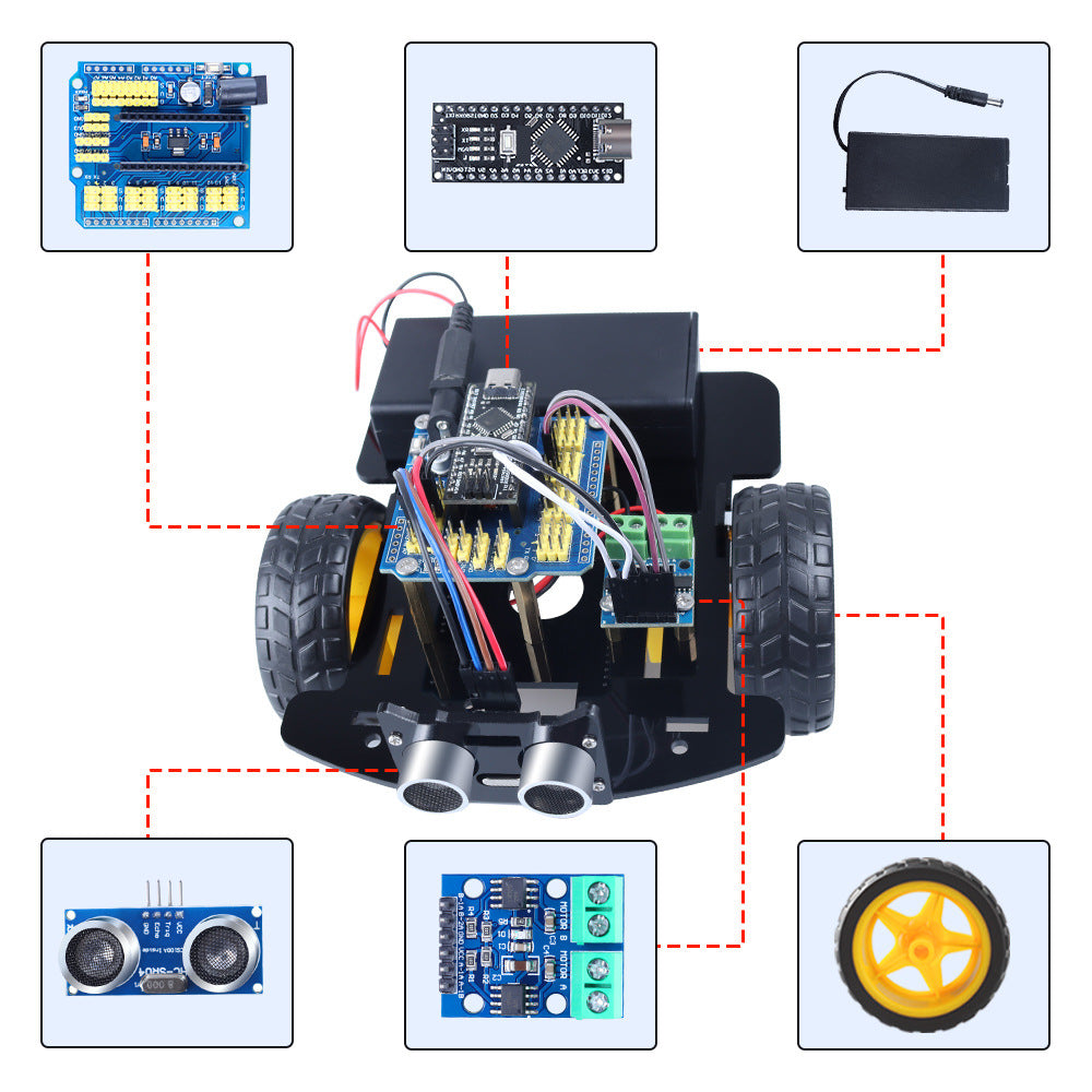 Kit Smart Obstacle-Évitement de voiture