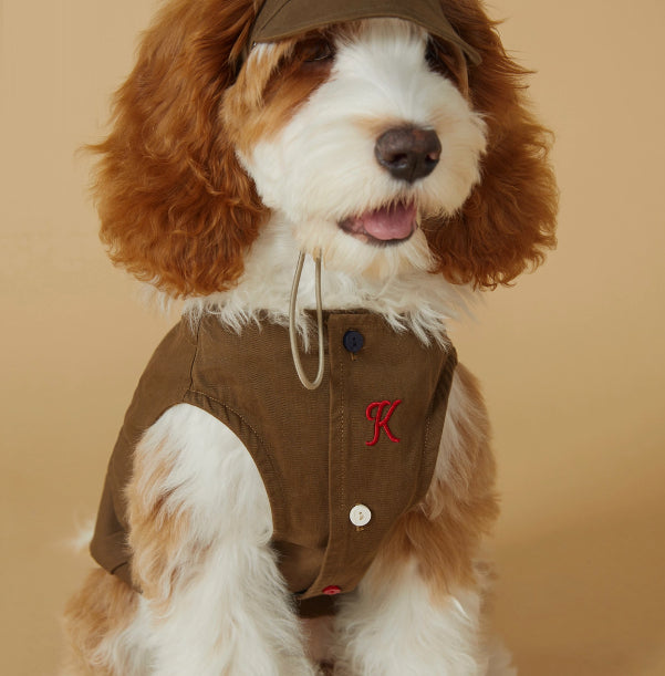 Animaux de compagnie Printemps et été Sports Style Outdoor Vêtements de travail Vest résistant aux taches Vêtements minces