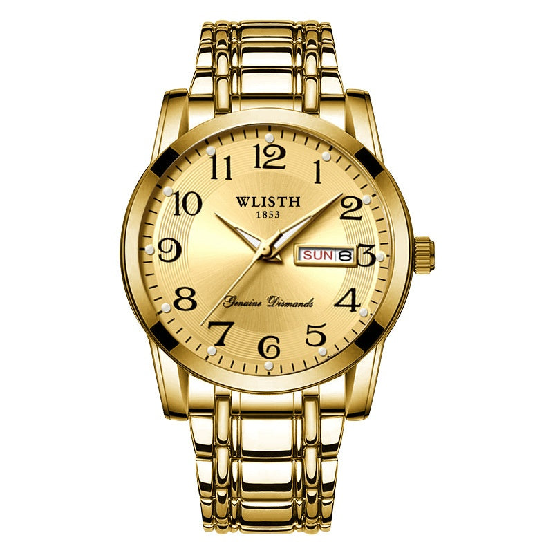 Large Digital Waterproof Quartz Digital Men's Watch