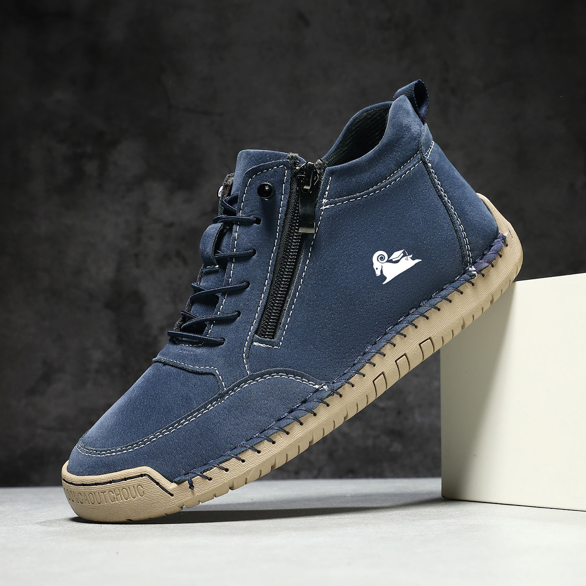 Chaussures femmes cousues à la main Soft Sole Plat Casual
