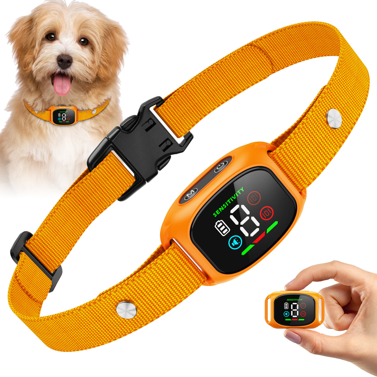 Dispositif anti-barrage Prévention automatique de l'écorce de chien Sensation intelligente