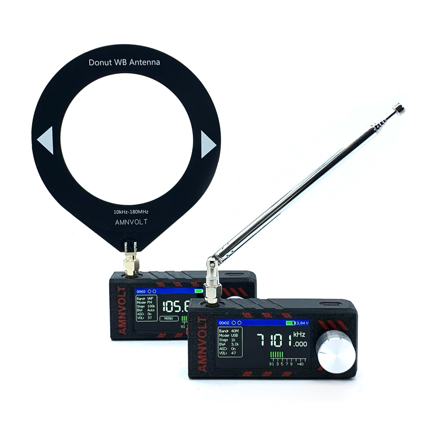 V3 Radio récepteur de poche DSP à bande pleine
