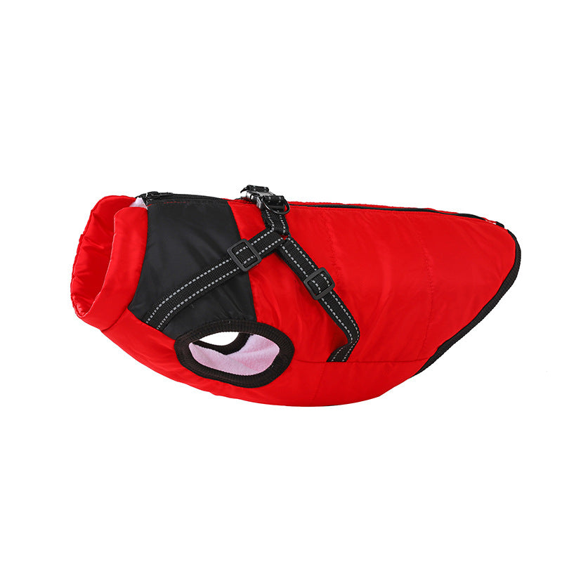 Manteau de chien chaud épais polaire polaire