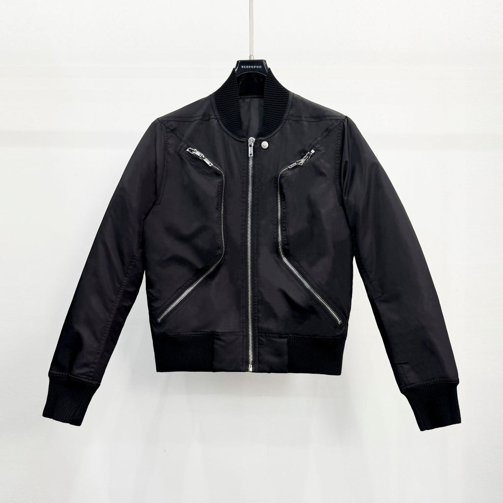 Manteaux de veste pour hommes Zipper d'automne
